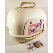 IRIS WNT-510 日本IRIS 橫向除臭貓廁- 茶色